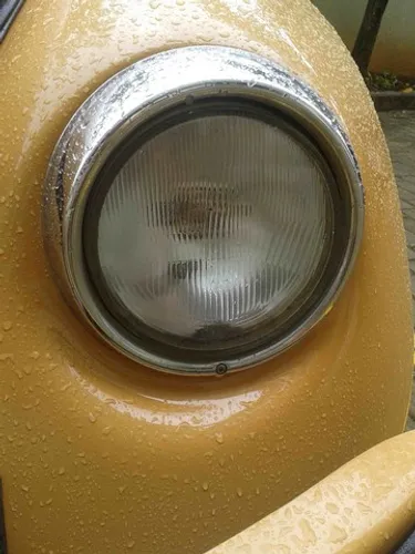 Aro do Farol com 1 furo cromado, original do Fusca ano 76 até 86
