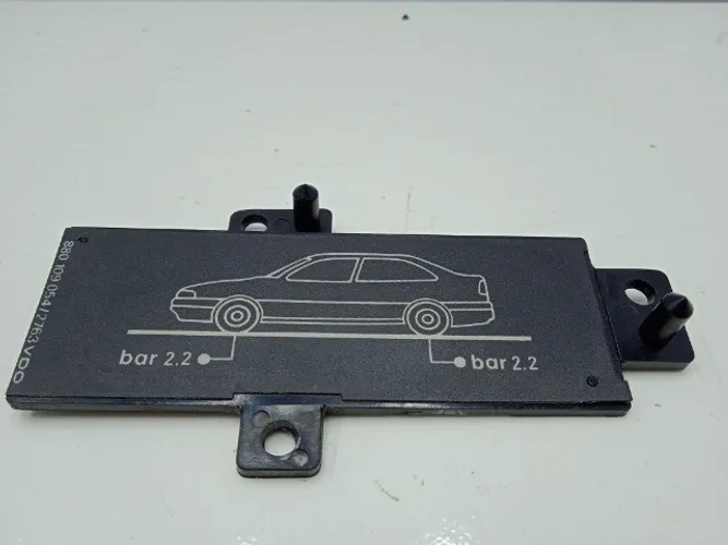 4611 Moldura Plaqueta Painel Calibragem Pneu Tempra 1992 A 1998