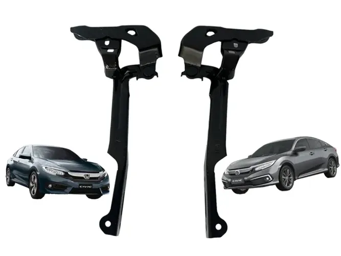 Par Dobradiça Capô Honda Civic 2017 2018 2019 2020 2021 G10
