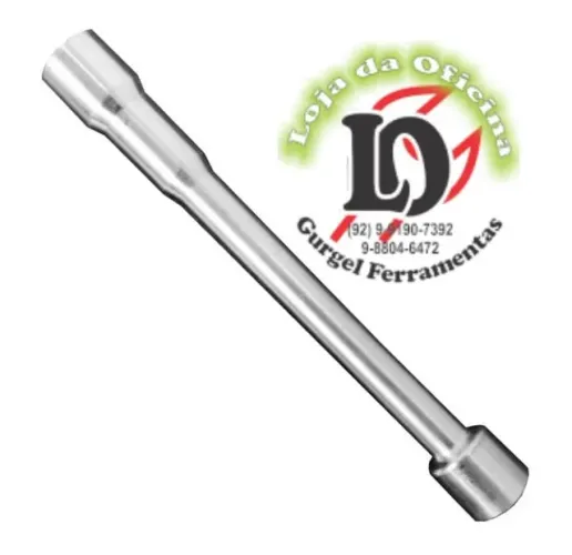 Chave de Vela Longa Sextavada 16mm com Encaixe de 1/2 Pol. - KITEST-KF-139