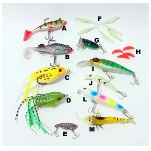 Iscas Artificiais Silicone peixinho Shad frog Anzol Linha Meia Água Fundo Pesca Mar Rio 
