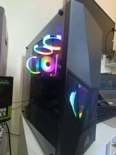 PC Gamer I5 9400f placa de vídeo RX580 de 8gb Novo