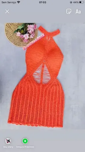 Vestido de croche