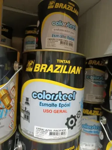 Tinta Epóxi Brazilian kit Azul Pacífico 
