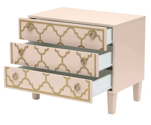 Mesa de Cabeceira Marrocos Burlywood - Taupe