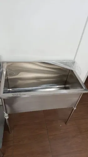Tanque industrial em aço inox aisi304/ 100 x 60