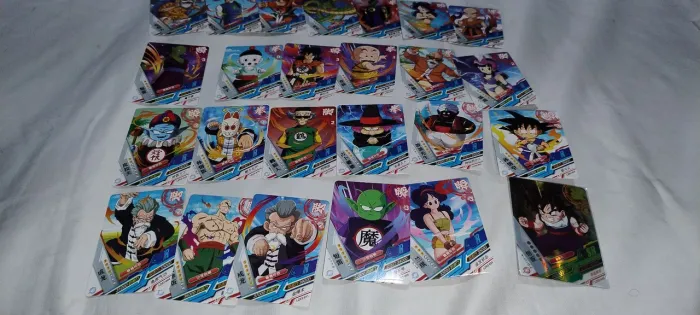Coleção 25 Cartas Dragon ball