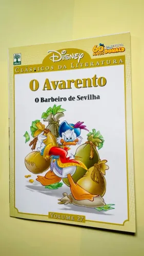 Clássicos da Literatura Disney Volume 27 - Editora Abril - revista em quadrinhos Disney