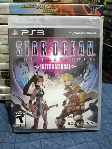 Star Ocean: The Last Hope international PS3 Original, mídia física.