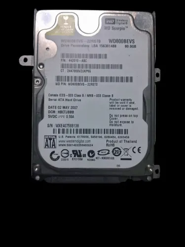 HD Western Digital Scorpio 80GB