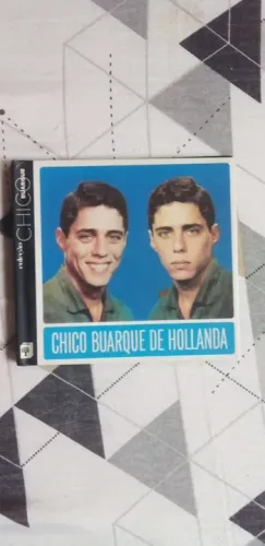 Somente a capa - Chico Buarque de Hollanda - CD