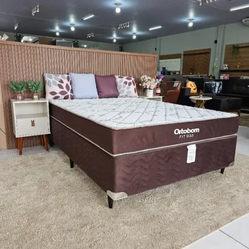 CONJUNTO CASAL ESPUMA FIT D-33 (1.88x1.38x0,63) ORTOBOM