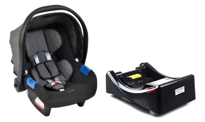 Conjunto Bebê Conforto Touring X E Base Preto - Burigotto
