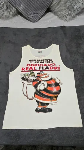 Camiseta Comemorativa do Mundial de 81 Real Fladri - Colecionador autografada pelo Zico