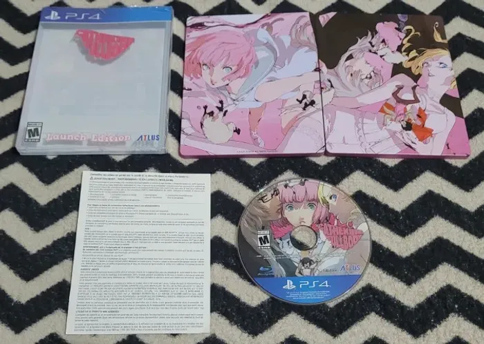 Jogo Catherine Full Body Launch Edition Steelbook Americano Original PS4 Playstation 4 