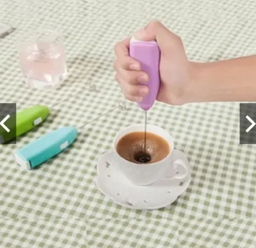 Mini Misturador Batedor Mixer Elétrico Para Claras de Ovos Leite Café 