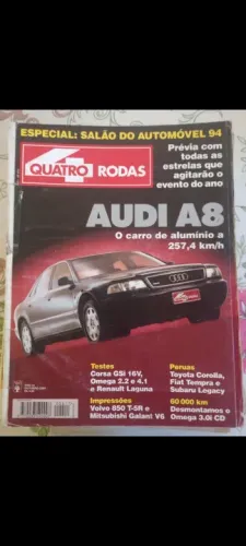 Revista Quatro Rodas - Audi A8 1994