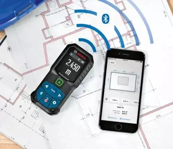 Trena a Laser 50 Metros Bluetooth Verde GLM 50-27 CG BOSCH