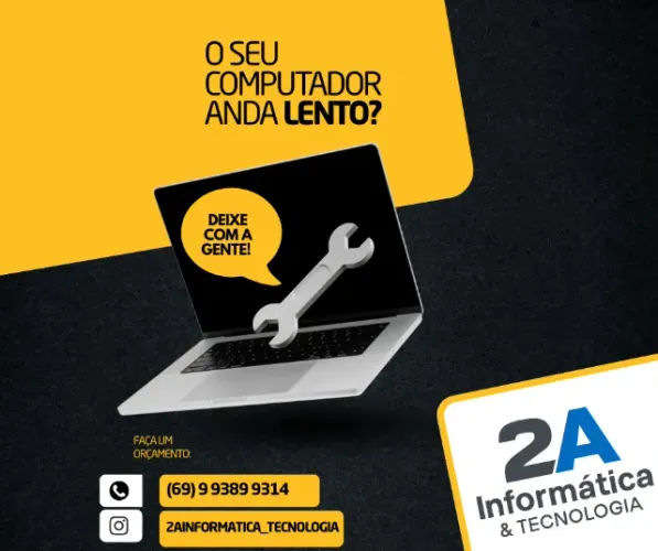 Notebook lento? Formatação e Manutenção - Porto Velho / Zona Sul e região
