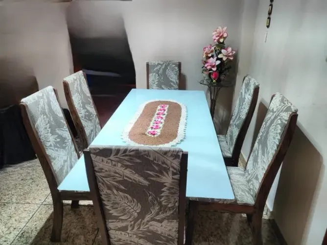 Mesa de Jantar De Vidro