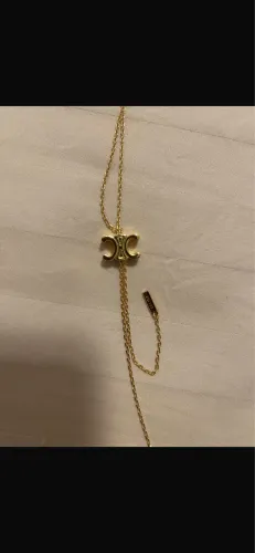 Gargantilha Celine nova banhada a ouro 18k