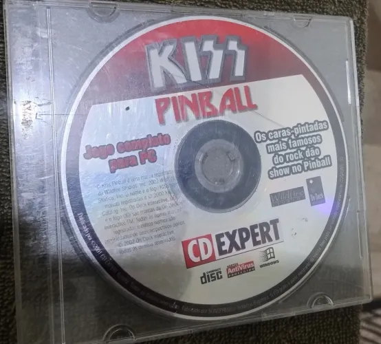 Game raro KISS PINBALL cd Expert PC