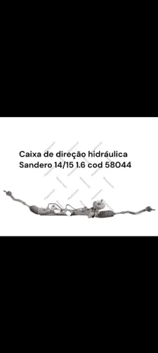 Caixa de direção Sandero 1.6