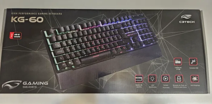 Teclado Gamer C3Tech KG-60