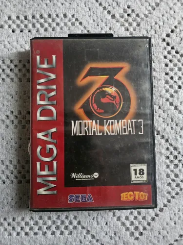 Jogo Mortal Kombat 3 Mega Drive Sega Tectoy (nao acompanha manual)