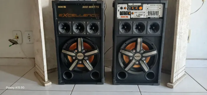 Caixas de Som NKS Excellence 300 Watts