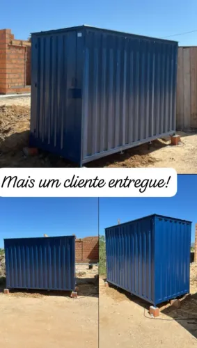 Container para toda obra construção civil 
