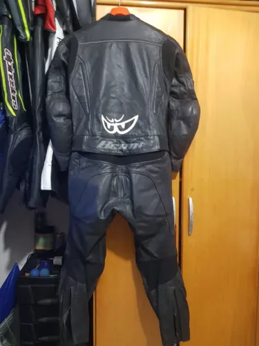 Macacão de Couro para Motociclismo