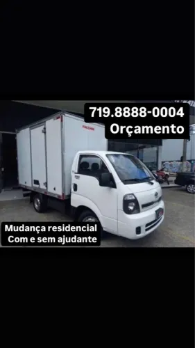 Mudança frete carreta bongo baú