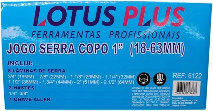 Serra Copo Jogo C 1" 18