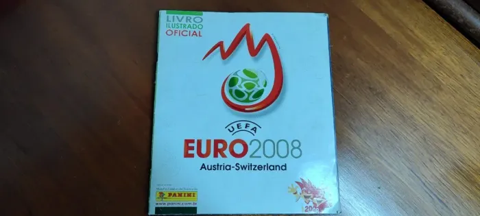 Álbum Figurinha - Uefa Eurocopa 2008 - Incompleto