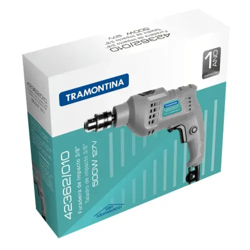 Furadeira de Impacto Tramontina 500W de Potência