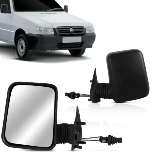 Espelho Retrovisor Fiorino 1997 1998 1999 2000 2001 2002 2003 2004 2005 2006 2007 a 2010