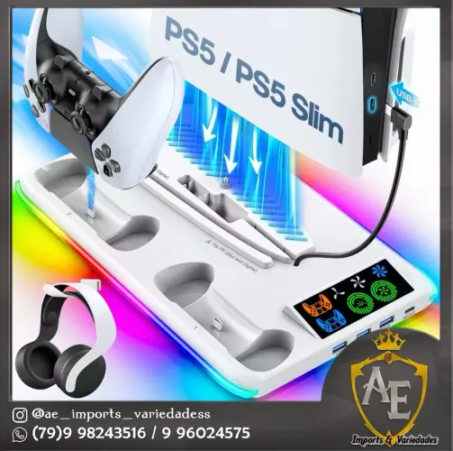 Base para ps5 slim e pro