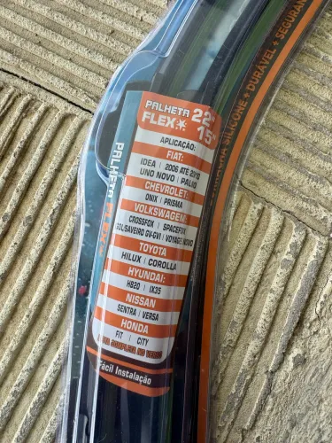 Palheta flex automotiva 22 / 15 