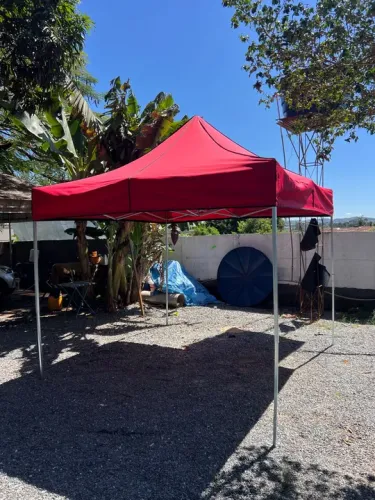 Tenda sanfonada 3x3 NYLON NOVA