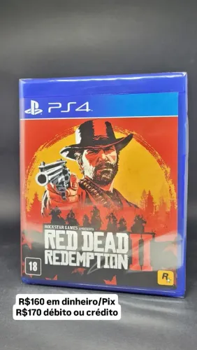Disponível Red Dead Redemption 2 - PS4