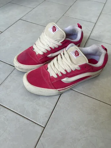Vans Knu Skool Rosa Tamanho 42