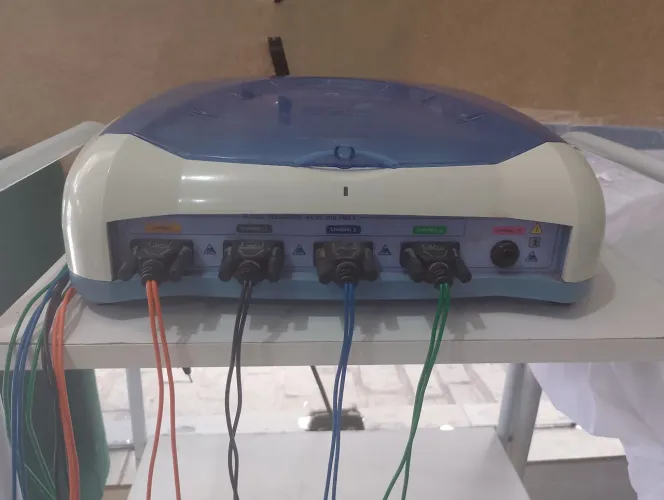 Aparelho estético corrente Aussie, eletrolipolose e alta frequência. Neurodyn estetic.