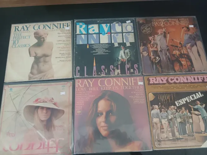  Discos de Vinil Ray Conniff.  Valor unitário 
