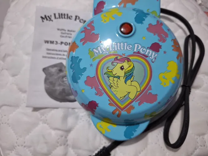 Maquina de Waffle/Panqueca My Little Pony Classic Original Oficial Importada