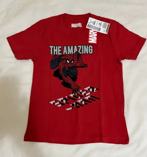 Camisa homem aranha tamanho 8 novo