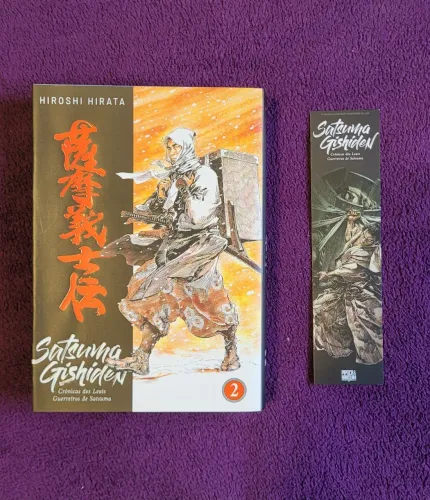 Manga Satsuma Gishiden Vol. 2 Pipoca e Nanquim completa