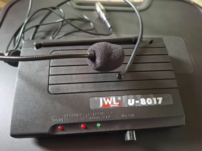 Kit de microfone sem fio JWL U-8017