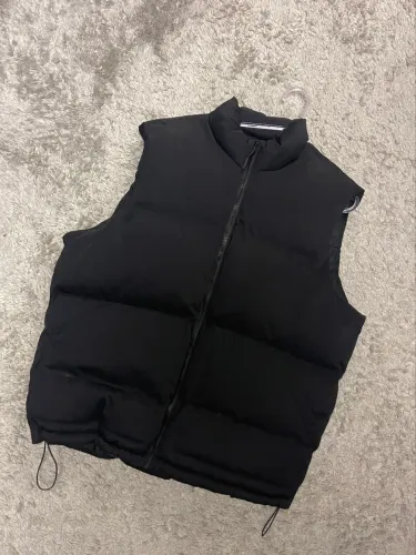 Colete Puffer Preto Zara Black Edition - Seminovo