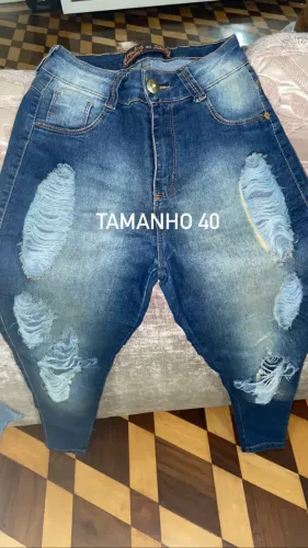 CALÇA JEANS FEMININA TAMANHO 40